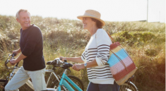 promenade en vélo à la campagne