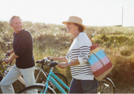 promenade en vélo à la campagne